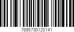 Código de barras (EAN, GTIN, SKU, ISBN): '7895730120141'