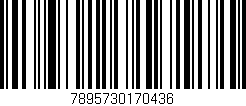 Código de barras (EAN, GTIN, SKU, ISBN): '7895730170436'