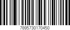 Código de barras (EAN, GTIN, SKU, ISBN): '7895730170450'