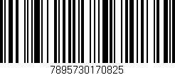 Código de barras (EAN, GTIN, SKU, ISBN): '7895730170825'