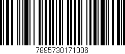 Código de barras (EAN, GTIN, SKU, ISBN): '7895730171006'