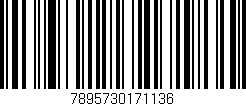Código de barras (EAN, GTIN, SKU, ISBN): '7895730171136'