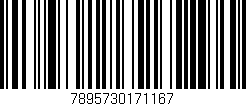 Código de barras (EAN, GTIN, SKU, ISBN): '7895730171167'