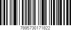 Código de barras (EAN, GTIN, SKU, ISBN): '7895730171822'