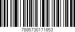 Código de barras (EAN, GTIN, SKU, ISBN): '7895730171853'