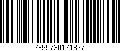 Código de barras (EAN, GTIN, SKU, ISBN): '7895730171877'