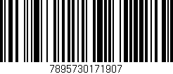 Código de barras (EAN, GTIN, SKU, ISBN): '7895730171907'