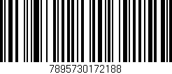 Código de barras (EAN, GTIN, SKU, ISBN): '7895730172188'