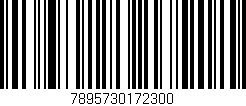 Código de barras (EAN, GTIN, SKU, ISBN): '7895730172300'