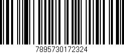Código de barras (EAN, GTIN, SKU, ISBN): '7895730172324'