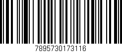 Código de barras (EAN, GTIN, SKU, ISBN): '7895730173116'