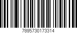 Código de barras (EAN, GTIN, SKU, ISBN): '7895730173314'