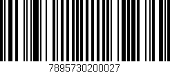 Código de barras (EAN, GTIN, SKU, ISBN): '7895730200027'