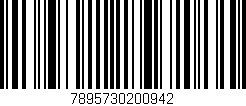 Código de barras (EAN, GTIN, SKU, ISBN): '7895730200942'