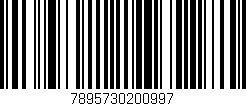 Código de barras (EAN, GTIN, SKU, ISBN): '7895730200997'
