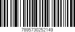 Código de barras (EAN, GTIN, SKU, ISBN): '7895730252149'