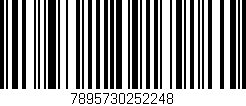 Código de barras (EAN, GTIN, SKU, ISBN): '7895730252248'