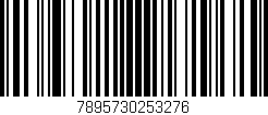 Código de barras (EAN, GTIN, SKU, ISBN): '7895730253276'