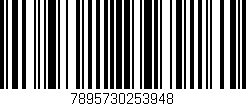 Código de barras (EAN, GTIN, SKU, ISBN): '7895730253948'