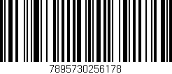Código de barras (EAN, GTIN, SKU, ISBN): '7895730256178'