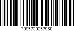 Código de barras (EAN, GTIN, SKU, ISBN): '7895730257960'