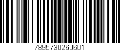 Código de barras (EAN, GTIN, SKU, ISBN): '7895730260601'