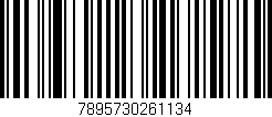 Código de barras (EAN, GTIN, SKU, ISBN): '7895730261134'