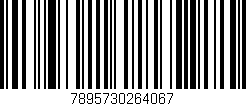 Código de barras (EAN, GTIN, SKU, ISBN): '7895730264067'