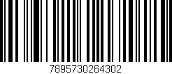 Código de barras (EAN, GTIN, SKU, ISBN): '7895730264302'