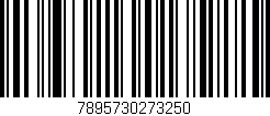 Código de barras (EAN, GTIN, SKU, ISBN): '7895730273250'