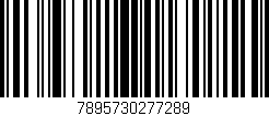 Código de barras (EAN, GTIN, SKU, ISBN): '7895730277289'