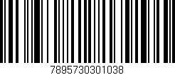 Código de barras (EAN, GTIN, SKU, ISBN): '7895730301038'