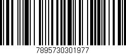 Código de barras (EAN, GTIN, SKU, ISBN): '7895730301977'