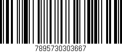 Código de barras (EAN, GTIN, SKU, ISBN): '7895730303667'