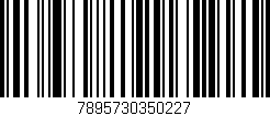 Código de barras (EAN, GTIN, SKU, ISBN): '7895730350227'