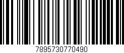 Código de barras (EAN, GTIN, SKU, ISBN): '7895730770490'