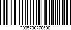 Código de barras (EAN, GTIN, SKU, ISBN): '7895730770698'