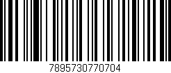 Código de barras (EAN, GTIN, SKU, ISBN): '7895730770704'