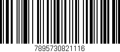 Código de barras (EAN, GTIN, SKU, ISBN): '7895730821116'