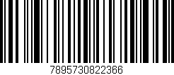 Código de barras (EAN, GTIN, SKU, ISBN): '7895730822366'
