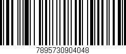 Código de barras (EAN, GTIN, SKU, ISBN): '7895730904048'