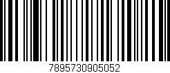 Código de barras (EAN, GTIN, SKU, ISBN): '7895730905052'