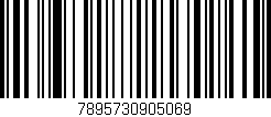 Código de barras (EAN, GTIN, SKU, ISBN): '7895730905069'