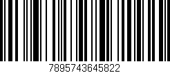 Código de barras (EAN, GTIN, SKU, ISBN): '7895743645822'