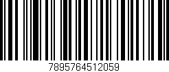 Código de barras (EAN, GTIN, SKU, ISBN): '7895764512059'