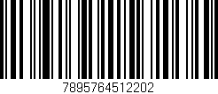 Código de barras (EAN, GTIN, SKU, ISBN): '7895764512202'