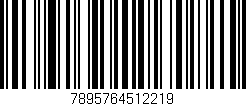 Código de barras (EAN, GTIN, SKU, ISBN): '7895764512219'