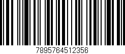 Código de barras (EAN, GTIN, SKU, ISBN): '7895764512356'