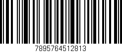 Código de barras (EAN, GTIN, SKU, ISBN): '7895764512813'