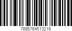 Código de barras (EAN, GTIN, SKU, ISBN): '7895764513216'